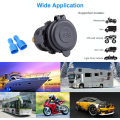 4.2A Motorcycle Car Dual USB Charger Socket